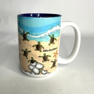 Orca Coatings Hilton Head Island Turtle Hatchlings Coffee Tea Mug Ceramic